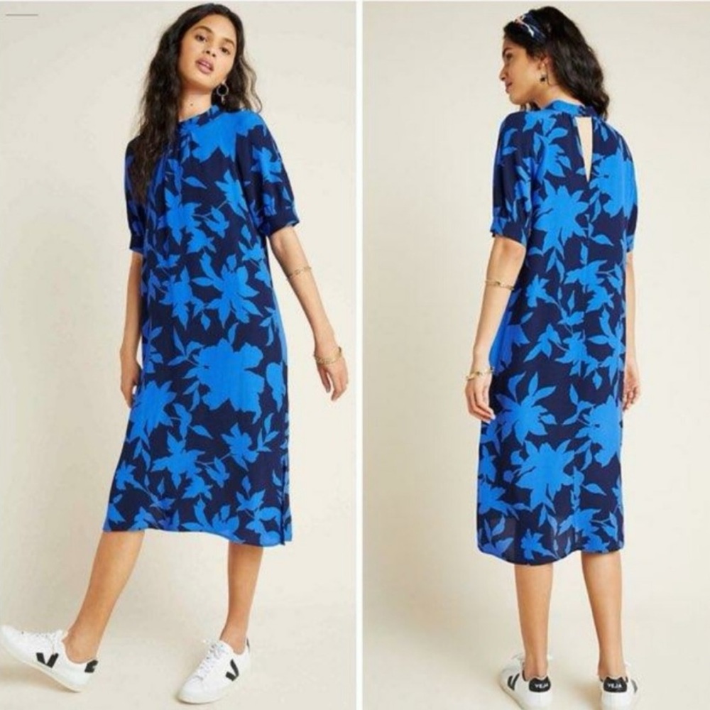 Anthropologie Mckenzie Mock Neck Tunic Dress